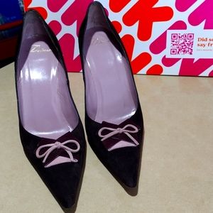 Delmar suede high heel pumps 8.5